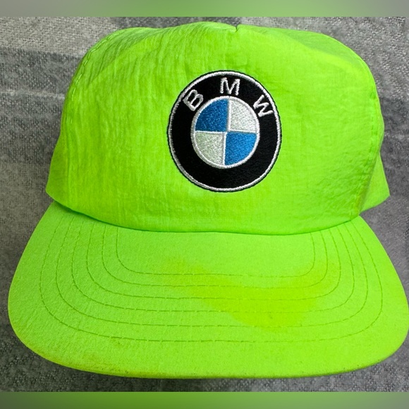 Vintage BMW 1990’s KP Snapback Nylon Racing Cap NWOT - Picture 6 of 14